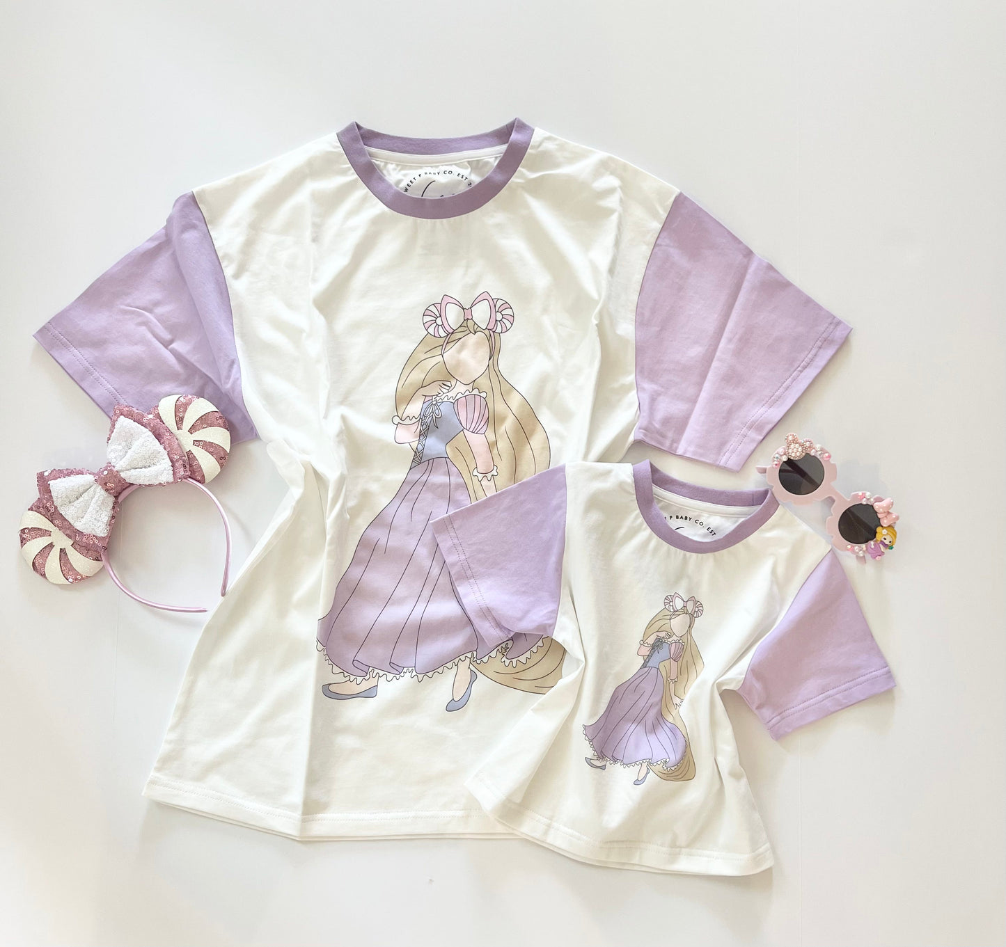 Lilac Princess Adult Relaxed Fit T-Shirt