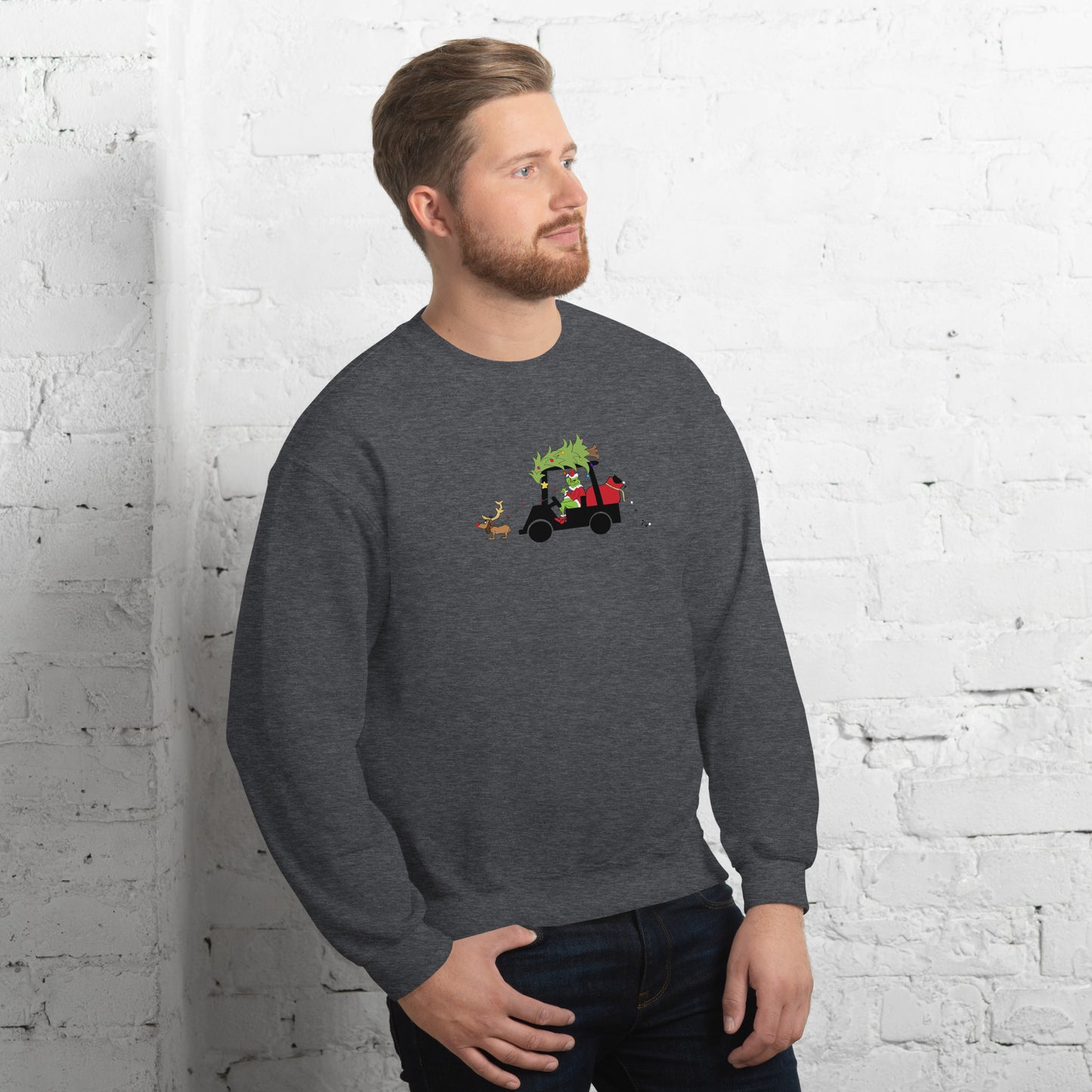 Grinch On The Greens Sweatshirt