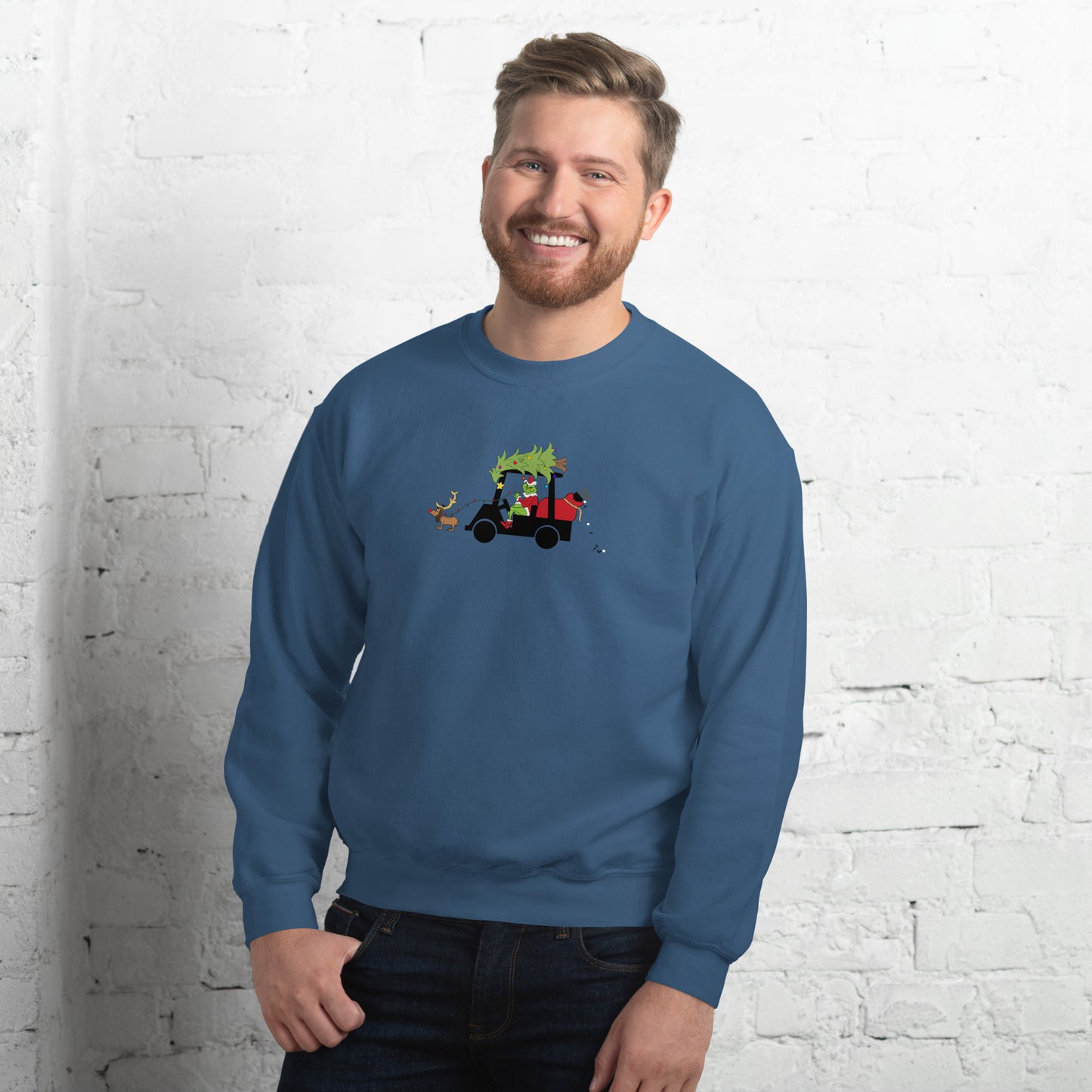 Grinch On The Greens Sweatshirt