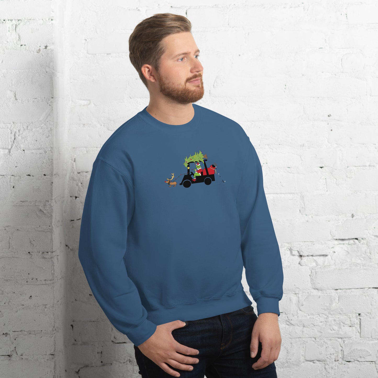 Grinch On The Greens Sweatshirt