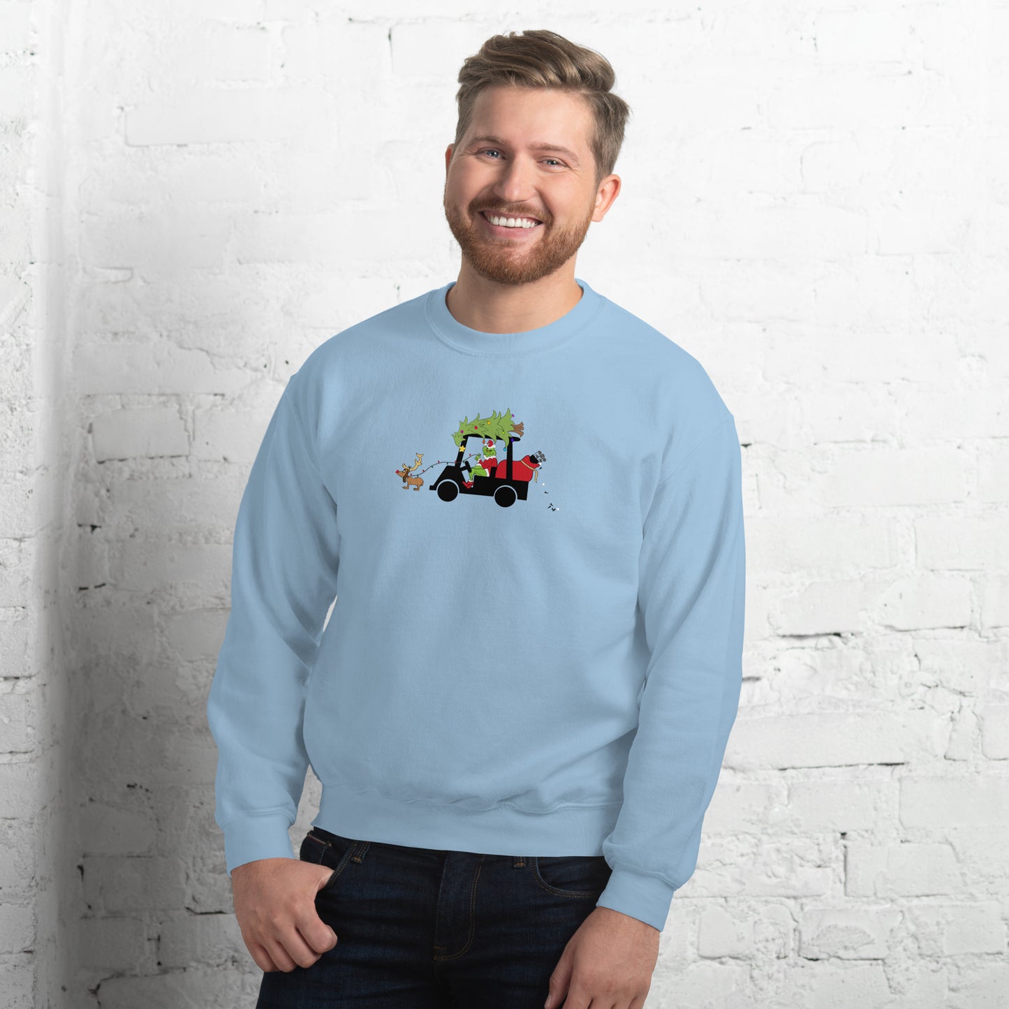 Grinch On The Greens Sweatshirt