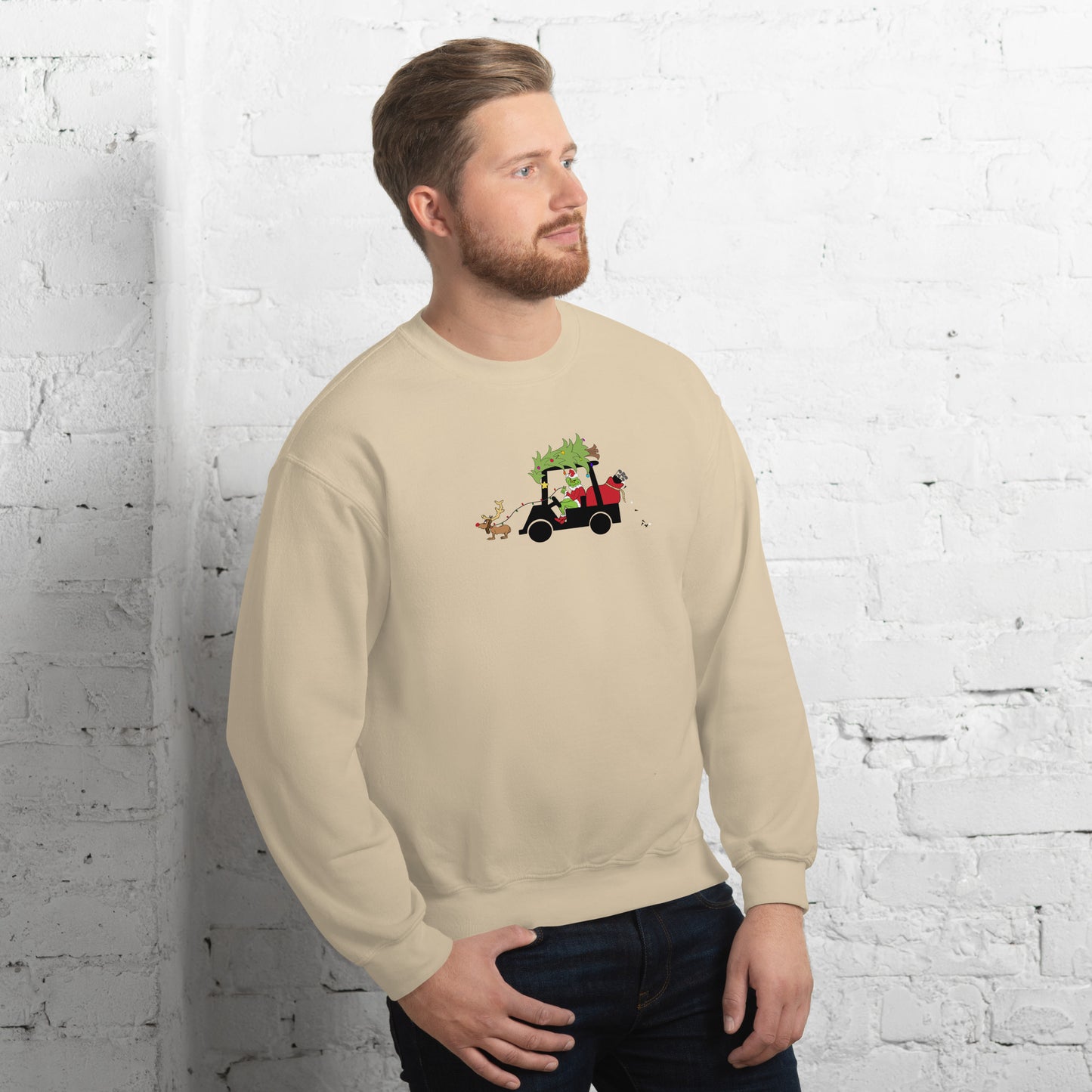 Grinch On The Greens Sweatshirt