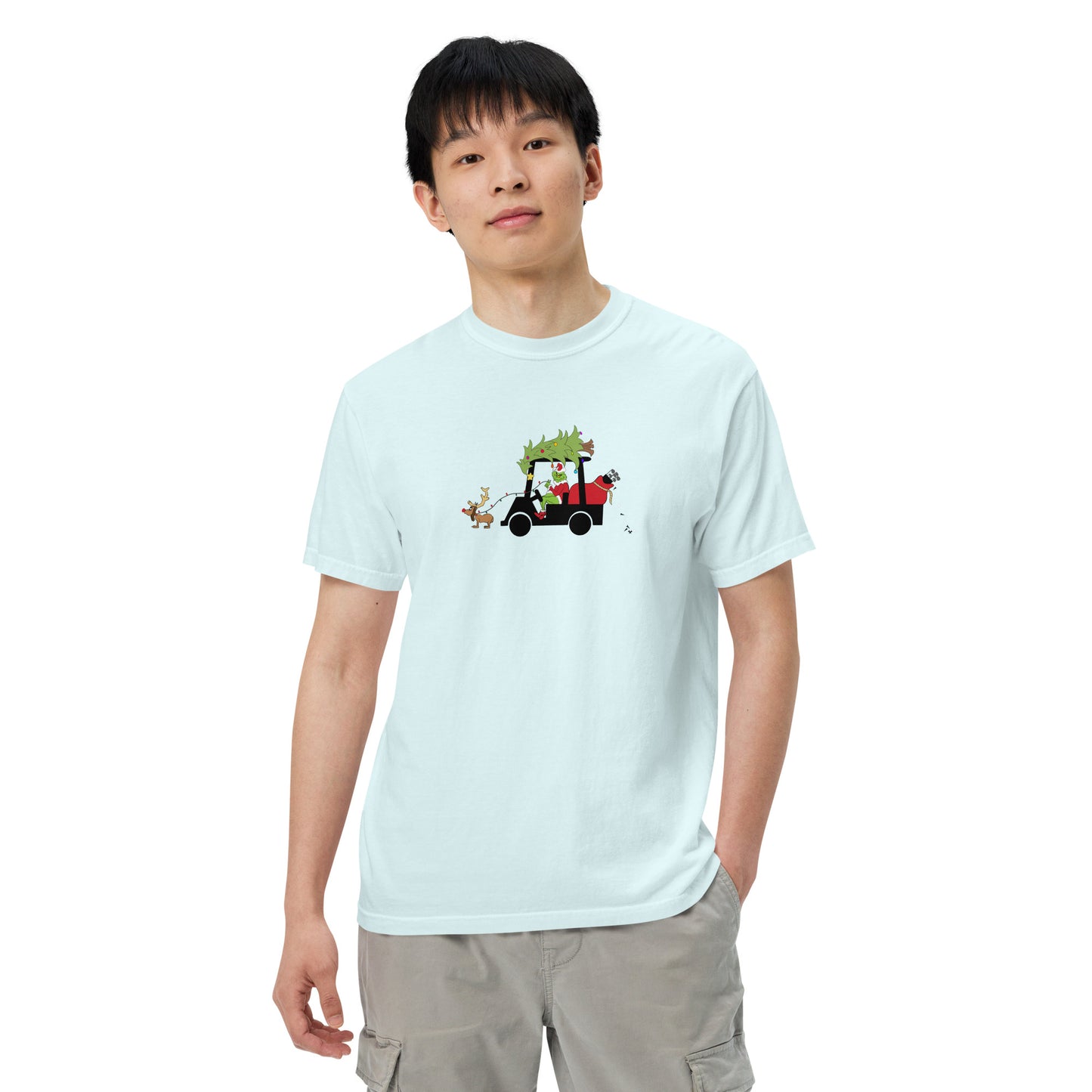 Grinch On The Greens garment-dyed heavyweight t-shirt