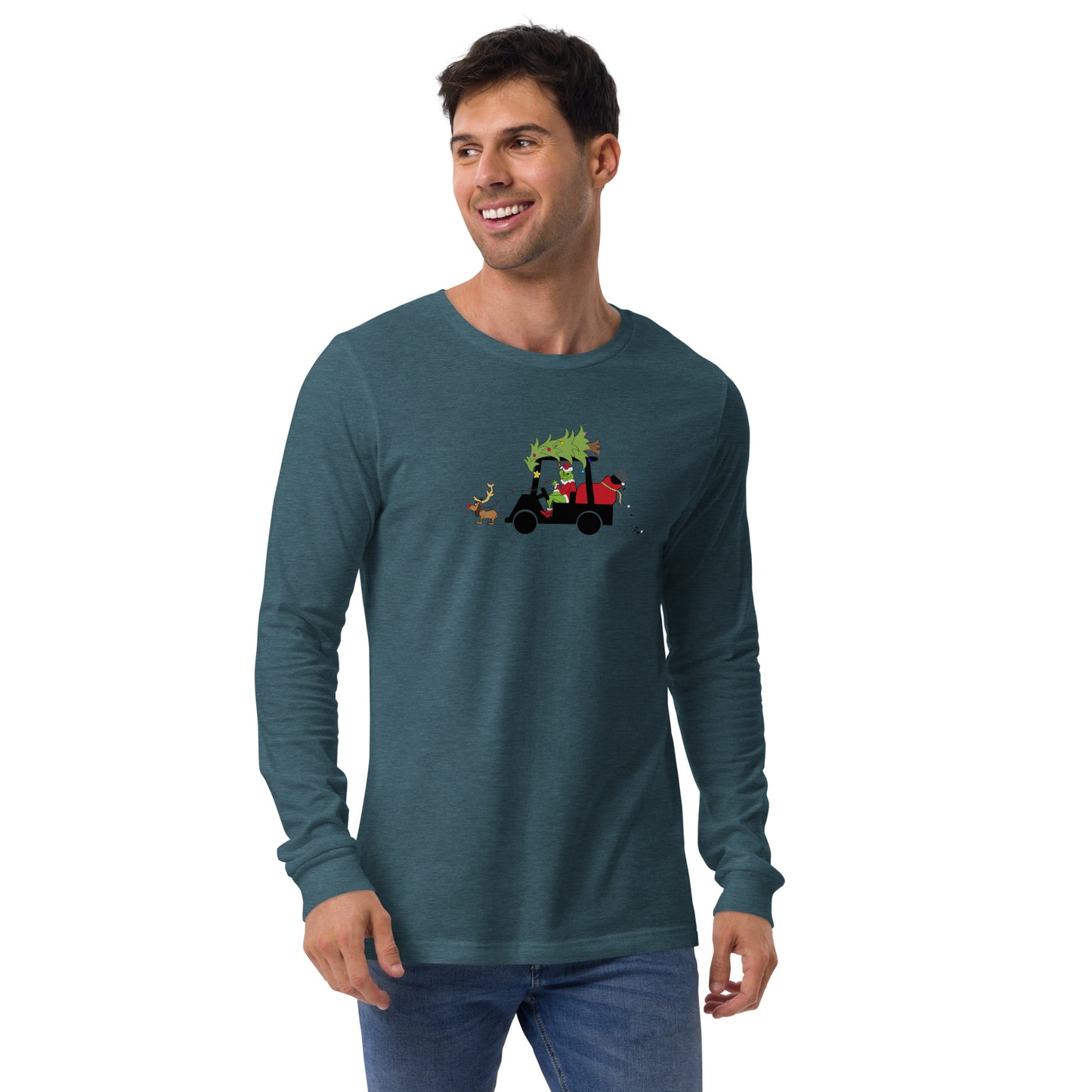 Grinch On The Greens Long Sleeve Tee