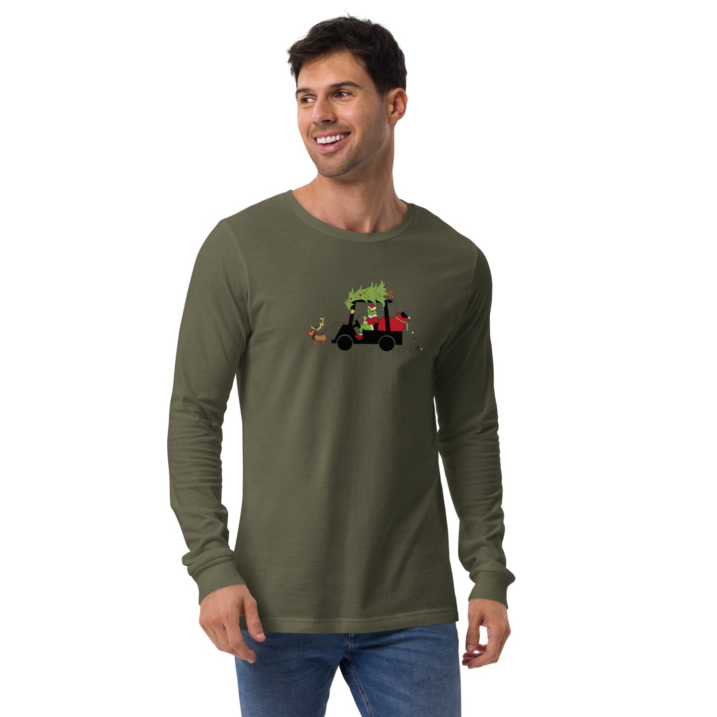 Grinch On The Greens Long Sleeve Tee